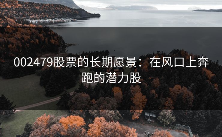 002479股票的长期愿景：在风口上奔跑的潜力股